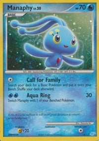 Manaphy (4) [DP Trainer Kit: Manaphy & Lucario] | Tacoma Games