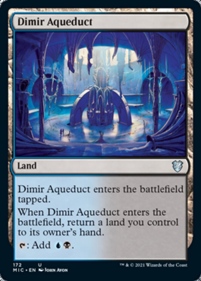 Dimir Aqueduct [Innistrad: Midnight Hunt Commander] | Tacoma Games