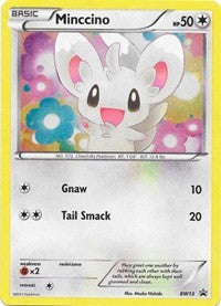 Minccino (Cosmos Holo) (BW13) [Black and White Promos] | Tacoma Games