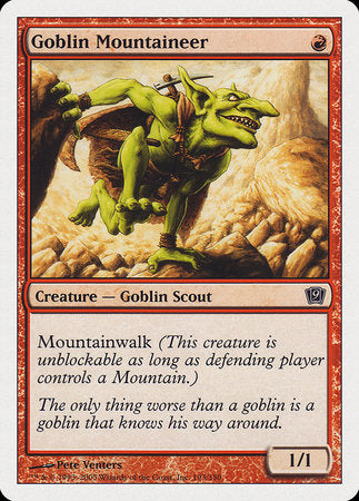 Goblin Mountaineer [Ninth Edition] | Tacoma Games