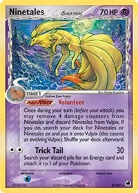 Ninetales (Delta Species) (8) [Dragon Frontiers] | Tacoma Games