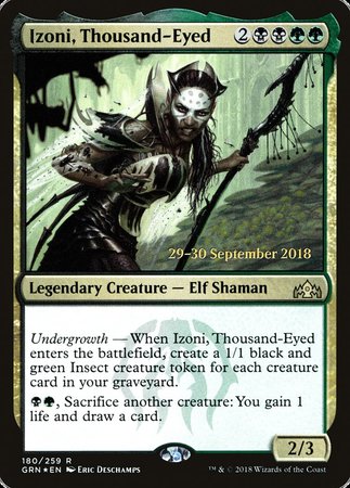 Izoni, Thousand-Eyed [Guilds of Ravnica Promos] | Tacoma Games