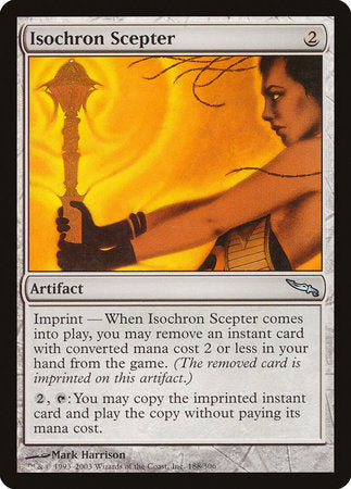 Isochron Scepter [Mirrodin] | Tacoma Games