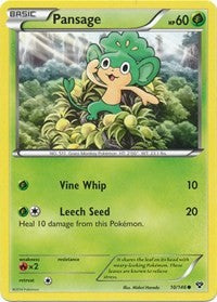 Pansage (10) [XY Base Set] | Tacoma Games