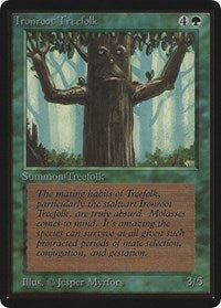 Ironroot Treefolk [Limited Edition Beta] | Tacoma Games