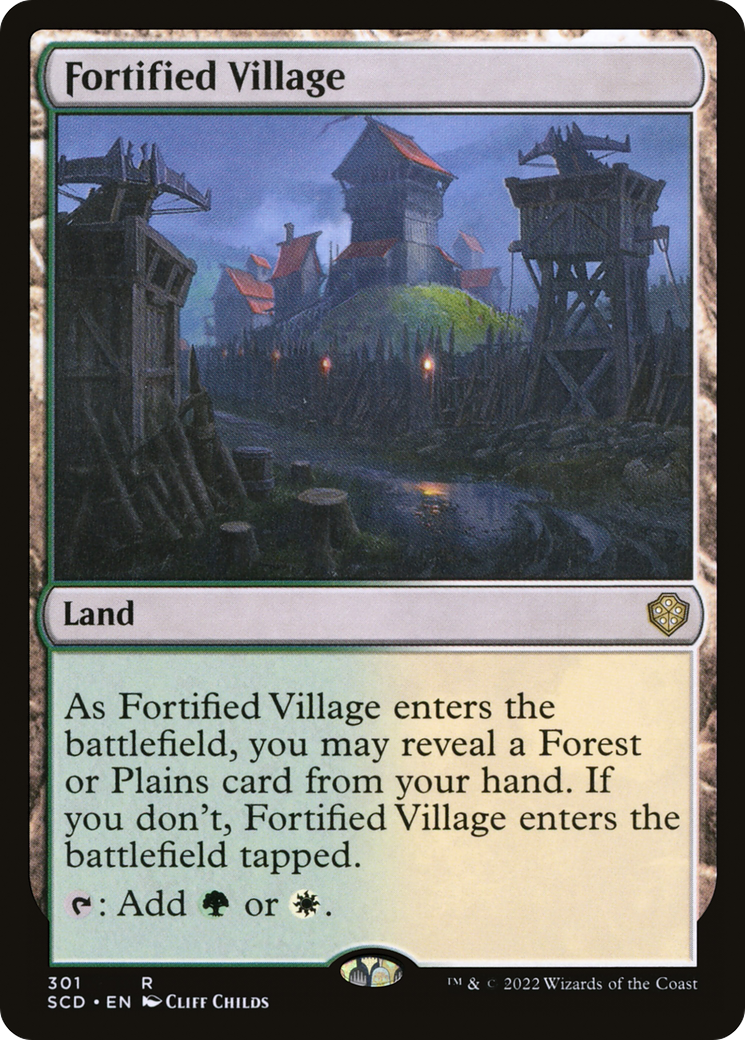 Fortified Village [Starter Commander Decks] | Tacoma Games