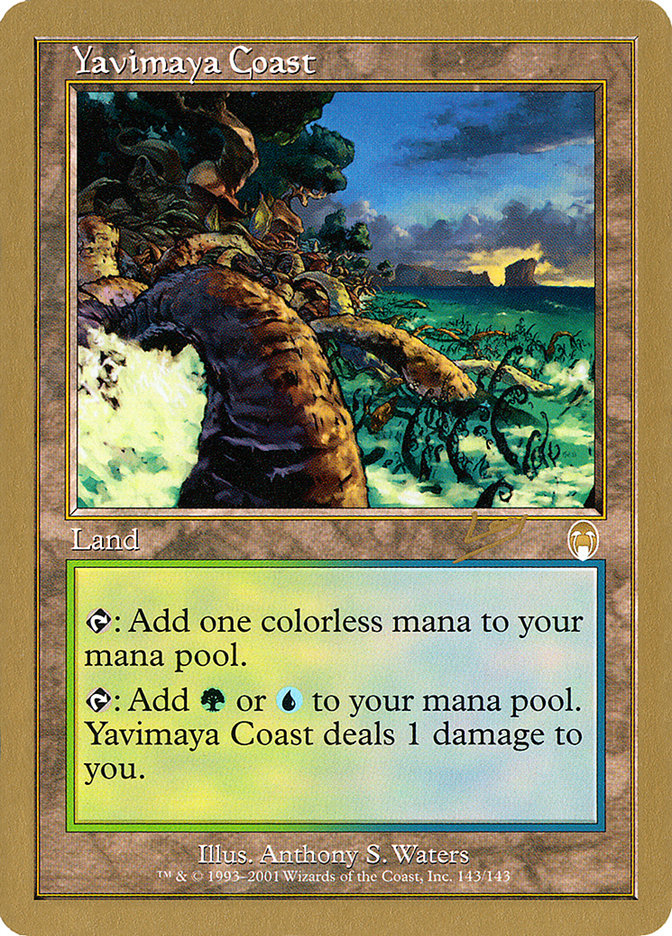 Yavimaya Coast (Raphael Levy) [World Championship Decks 2002] | Tacoma Games