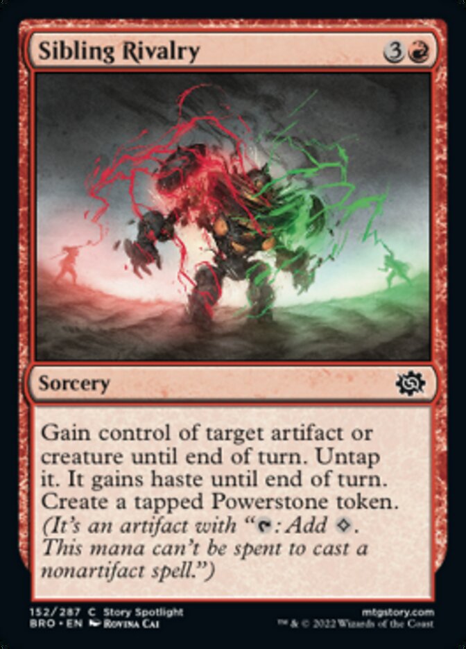 Sibling Rivalry [The Brothers' War] | Tacoma Games