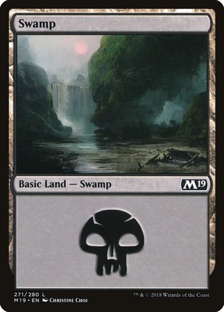 Swamp (271) [Core Set 2019] | Tacoma Games