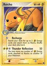 Raichu (12) [FireRed & LeafGreen] | Tacoma Games