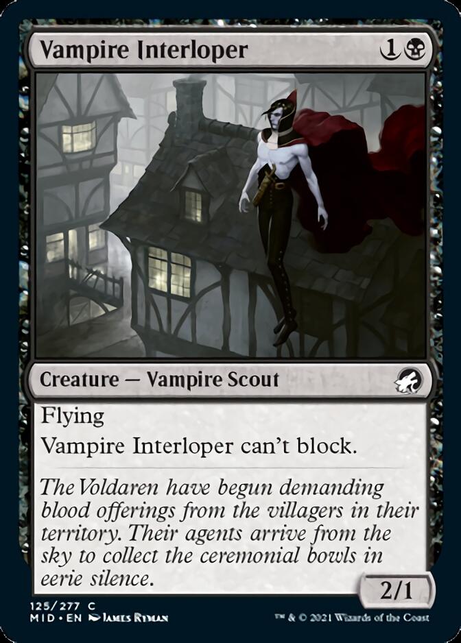 Vampire Interloper [Innistrad: Midnight Hunt] | Tacoma Games