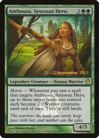 Anthousa, Setessan Hero [Theros Promos] | Tacoma Games