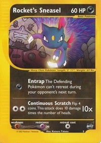 Rocket's Sneasel (5) [Best of Promos] | Tacoma Games