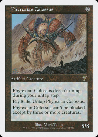 Phyrexian Colossus [Seventh Edition] | Tacoma Games