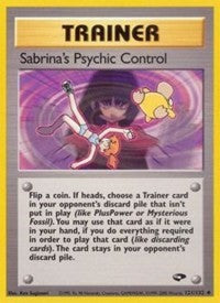 Sabrina's Psychic Control (121) [Gym Challenge] | Tacoma Games