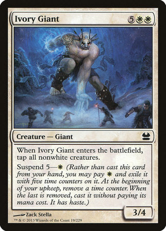 Ivory Giant [Modern Masters] | Tacoma Games