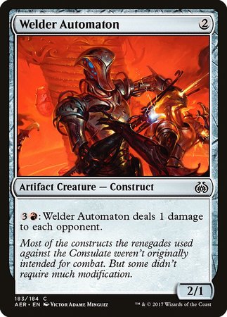 Welder Automaton [Aether Revolt] | Tacoma Games