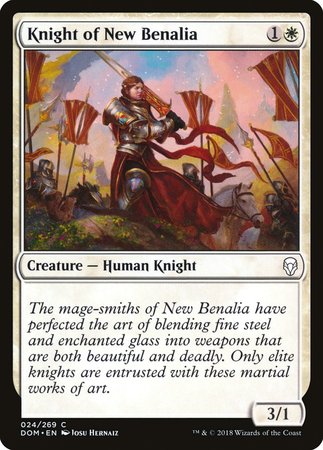 Knight of New Benalia [Dominaria] | Tacoma Games