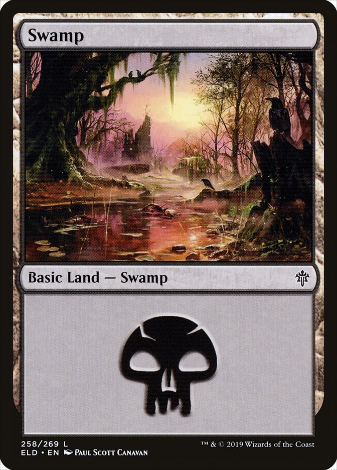 Swamp [Throne of Eldraine] | Tacoma Games