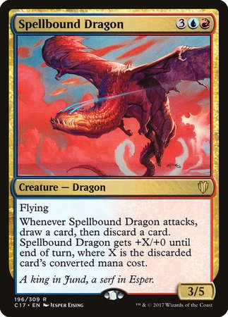 Spellbound Dragon [Commander 2017] | Tacoma Games