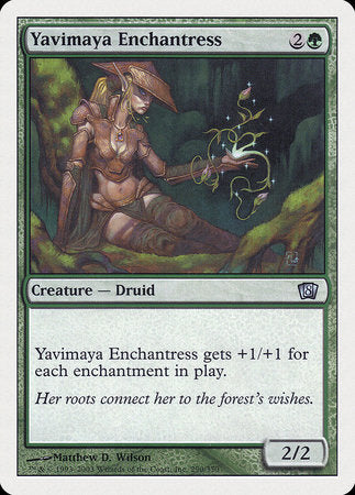 Yavimaya Enchantress [Eighth Edition] | Tacoma Games