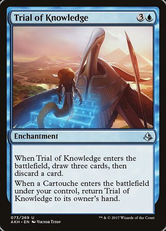 Trial of Knowledge [Amonkhet] | Tacoma Games