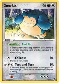 Snorlax (15) [FireRed & LeafGreen] | Tacoma Games