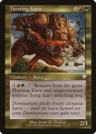 Hunting Kavu [Invasion] | Tacoma Games