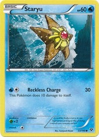 Staryu (33) [XY Base Set] | Tacoma Games