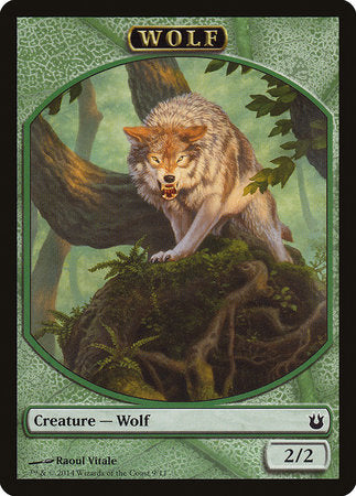 Wolf Token [Born of the Gods Tokens] | Tacoma Games