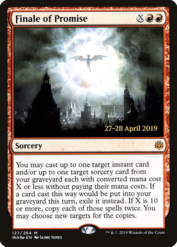 Finale of Promise  [War of the Spark Prerelease Promos] | Tacoma Games