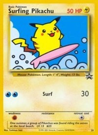 Surfing Pikachu (28) [WoTC Promo] | Tacoma Games