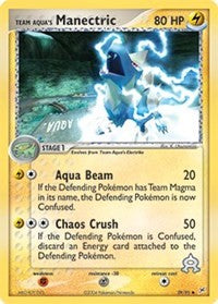 Team Aqua's Manectric (29) (29) [Team Magma vs Team Aqua] | Tacoma Games