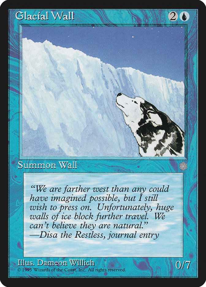 Glacial Wall [Ice Age] | Tacoma Games