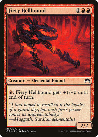 Fiery Hellhound [Magic Origins] | Tacoma Games