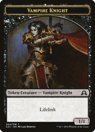 Vampire Knight Token [Shadows over Innistrad Tokens] | Tacoma Games