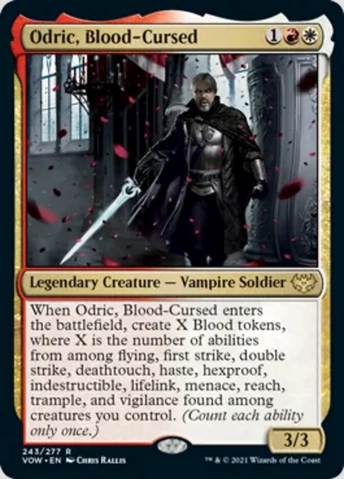 Odric, Blood-Cursed [Innistrad: Crimson Vow] | Tacoma Games