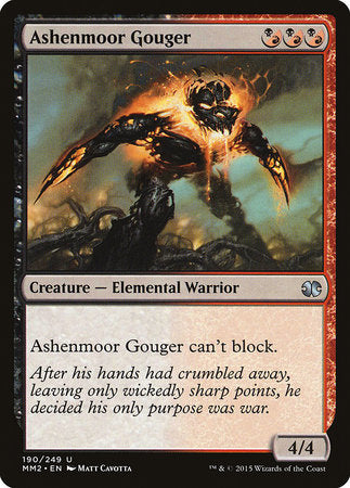 Ashenmoor Gouger [Modern Masters 2015] | Tacoma Games