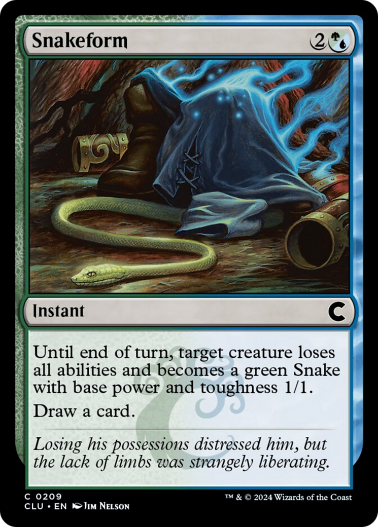 Snakeform [Ravnica: Clue Edition] | Tacoma Games