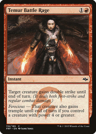 Temur Battle Rage [Fate Reforged] | Tacoma Games