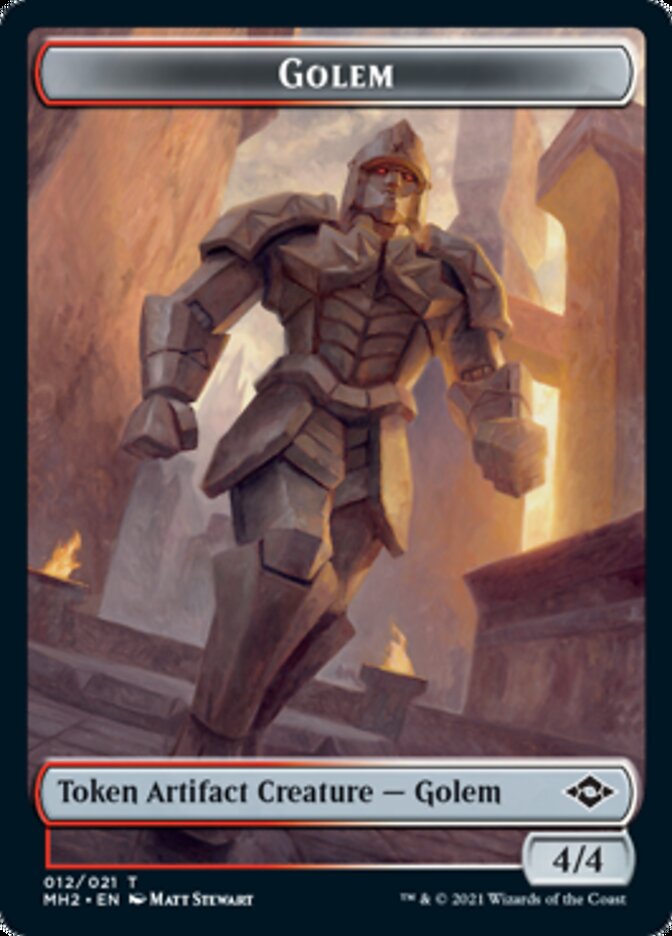 Golem Token [Modern Horizons 2 Tokens] | Tacoma Games