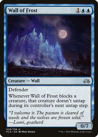 Wall of Frost [Planechase Anthology] | Tacoma Games