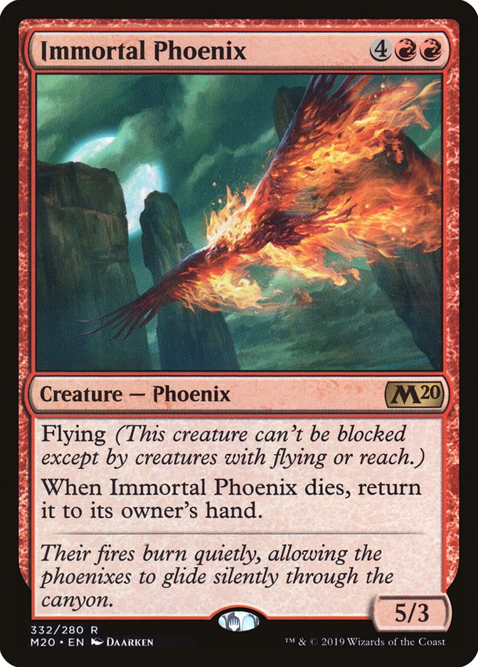 Immortal Phoenix [Core Set 2020] | Tacoma Games