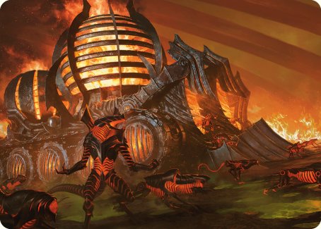 Urabrask's Forge Art Card [Phyrexia: All Will Be One Art Series] | Tacoma Games