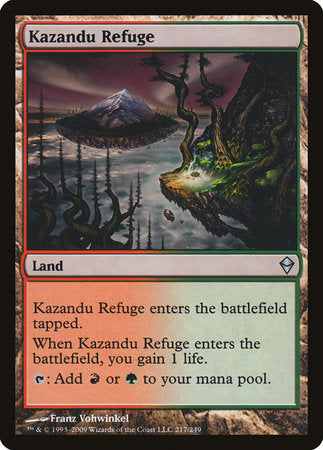 Kazandu Refuge [Zendikar] | Tacoma Games