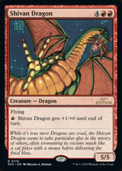 Shivan Dragon [30th Anniversary Edition] | Tacoma Games