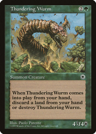 Thundering Wurm [Portal] | Tacoma Games