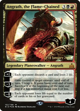Angrath, the Flame-Chained [Rivals of Ixalan Promos] | Tacoma Games