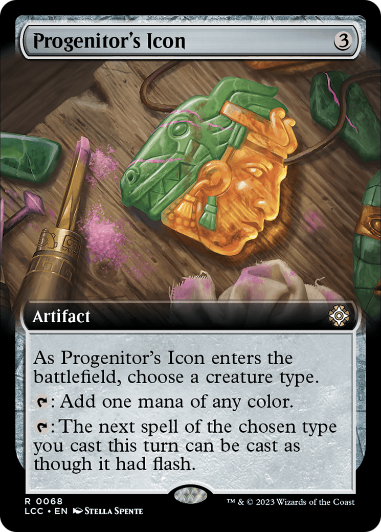 Progenitor's Icon (Extended Art) [The Lost Caverns of Ixalan Commander] | Tacoma Games