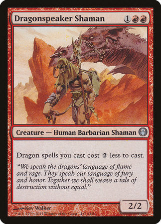 Dragonspeaker Shaman [Duel Decks: Knights vs. Dragons] | Tacoma Games